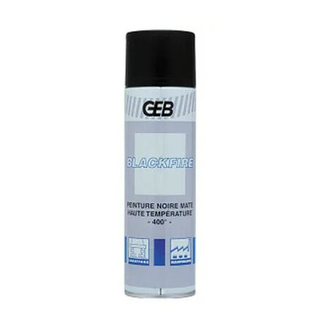 PEINTURE NOIRE MATE BLACKFIRE