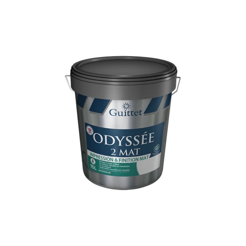 Peinture Odyssée 2 mat 3 litres Guittet base gup Guittet