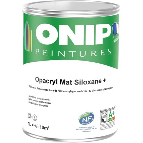 PEINTURE OPACRYL MAT SILOXANE + 16L - ONIP