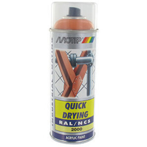 Peinture orange AS-MOTOR, aérosol 400 ml.