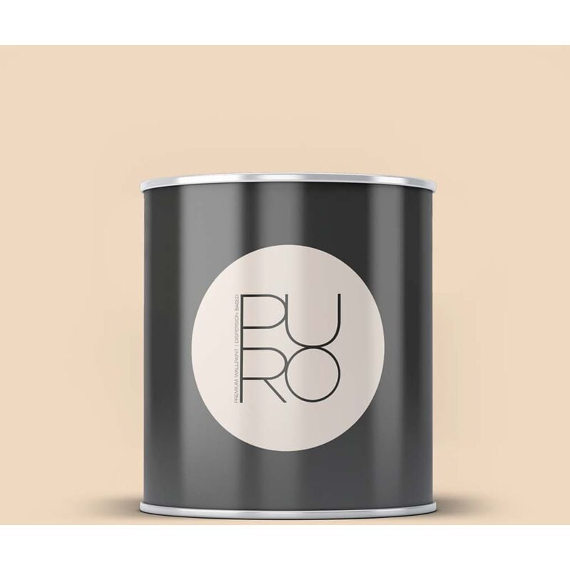 Peinture orange chaud mat moderne et résistante Peinture satinée facile à appliquer Peinture PURO Premium C9001 2,5L