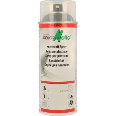 Peinture pare-chocs noir COLORMATIC 400ml -aerosol-