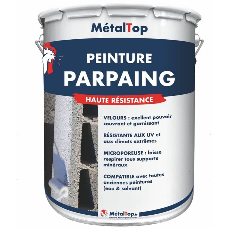 Peinture Parpaing - Pot 1 l - 6017 - Vert mai Metaltop