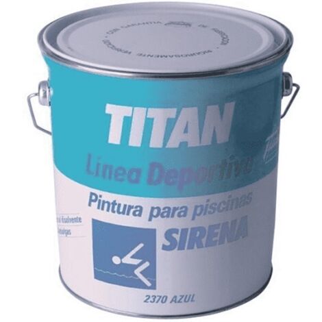 PEINTURE PISCINE ACRYLIQUE SOLV.PEINTURE SIRÈNE AZ - 4 L