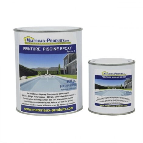 Peinture Piscine Epoxy Blanc