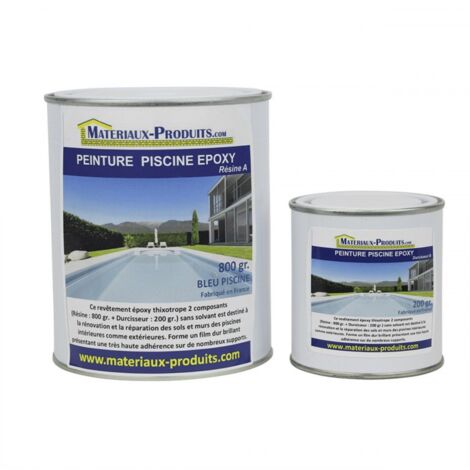 Peinture Piscine Epoxy Blanc