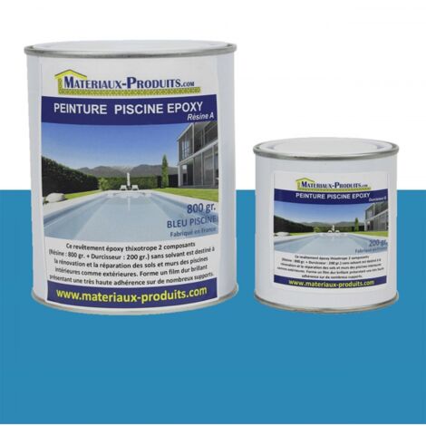 Peinture Piscine Epoxy Bleu France