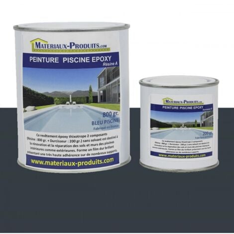 Peinture Piscine Epoxy Gris Anthracite