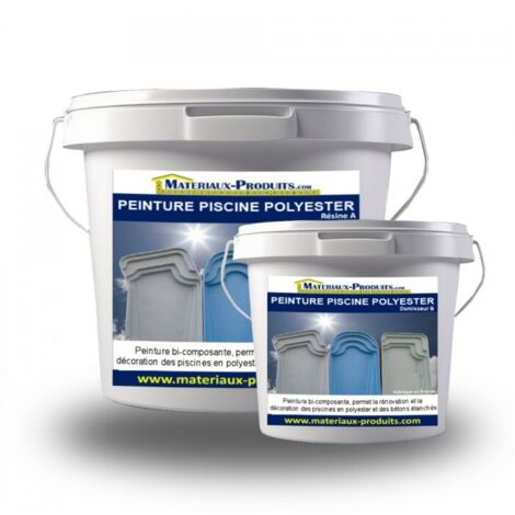 Peinture Piscine Polyester - 15 Kg Blanc - MATPRO