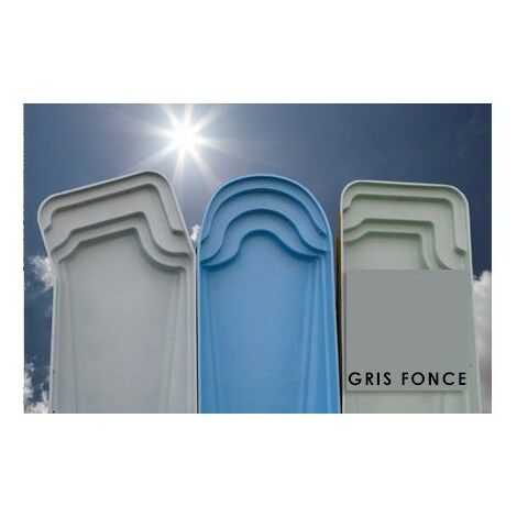 Peinture Piscine Polyester Gris Béton