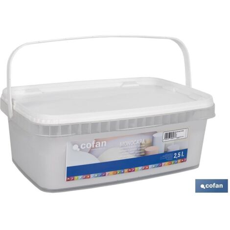 Peinture plastique monocouche Aura blanc 2,5 L