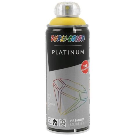 Peinture Platinum Jaune Citron Spray 400ml Dupli Color