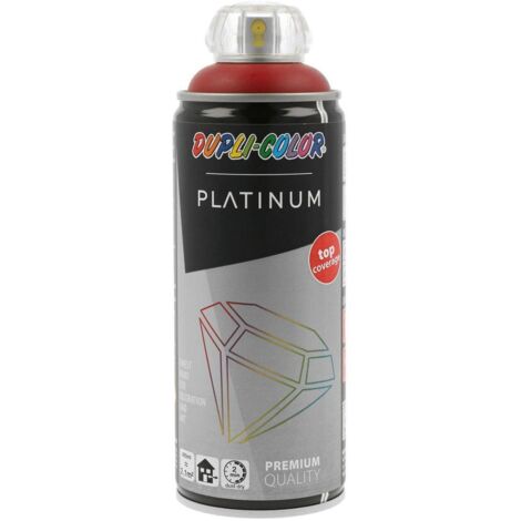 Peinture Platinum Rouge Trafic Spray 400ml Dupli Color
