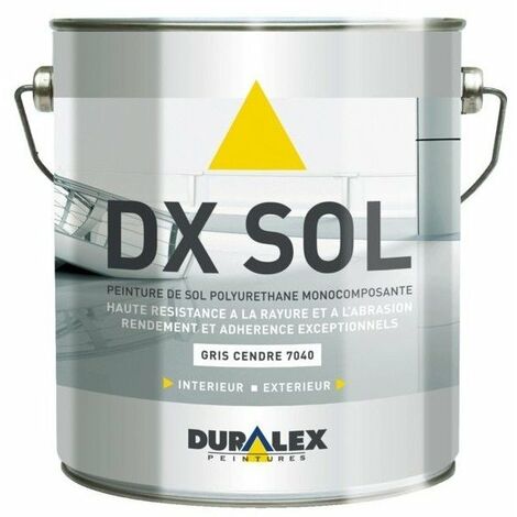 Peinture Polyurethane Dx Sol Hydro Gris Cendre 7040 - 3 L