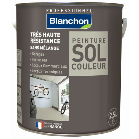 Blanchon Peinture Sol Couleur Brique Tomette 2,5L - Plusieurs modèles disponibles
