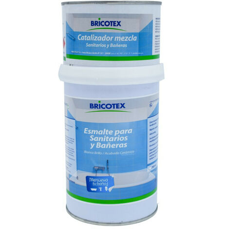 MM_UNVERIFIED_BRAND Peinture pour Baignoires Satin 700+170 ml Blanc