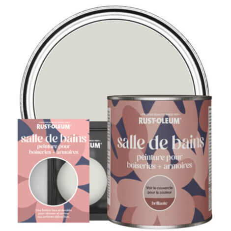 Peinture pour Boiseries & Armoires de Salle de Bains, Finition Brillante - Bouleau