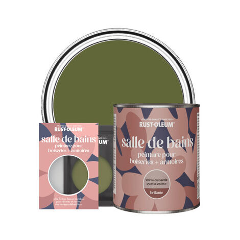 Peinture pour Boiseries & Armoires de Salle de Bains, Finition Brillante - Jasper