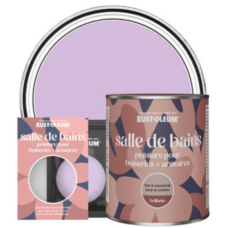 Peinture pour Boiseries & Armoires de Salle de Bains, Finition Brillante - Macaron