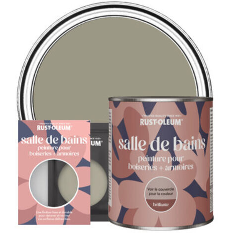 Peinture pour Boiseries & Armoires de Salle de Bains, Finition Brillante - Racine