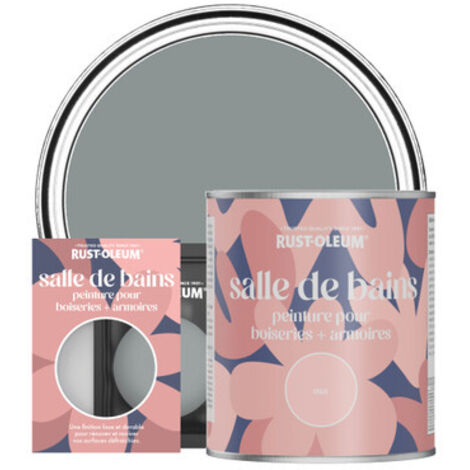 Peinture pour Boiseries & Armoires de Salle de Bains, Finition Mate - Ardoise
