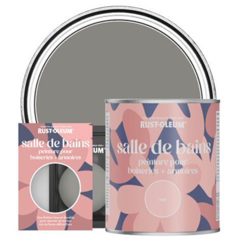Peinture pour Boiseries & Armoires de Salle de Bains, Finition Mate - Béton