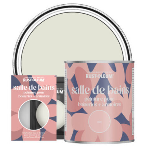 Peinture pour Boiseries & Armoires de Salle de Bains, Finition Mate - Ciment