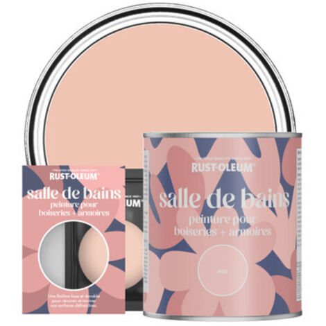 Peinture pour Boiseries & Armoires de Salle de Bains, Finition Mate - Corail