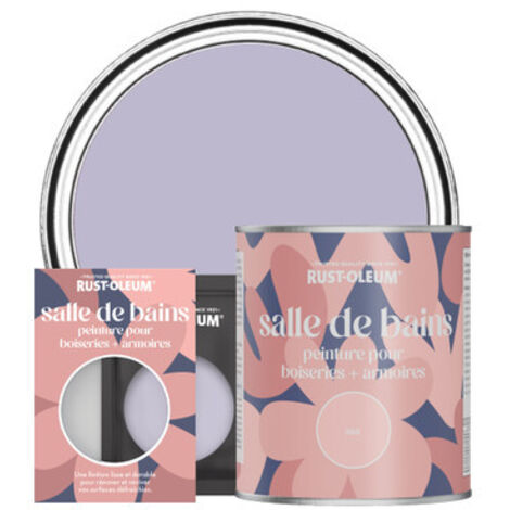 Peinture pour Boiseries & Armoires de Salle de Bains, Finition Mate - Glycine
