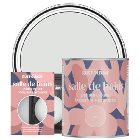 Peinture pour Boiseries & Armoires de Salle de Bains, Finition Mate - Gris Papier
