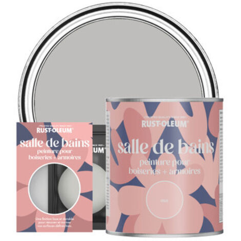 Peinture pour Boiseries & Armoires de Salle de Bains, Finition Mate - Silex