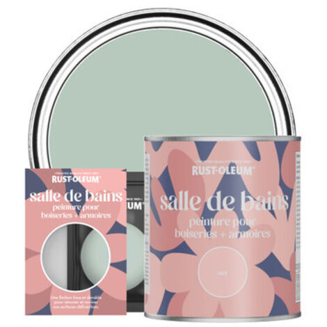 Peinture pour Boiseries & Armoires de Salle de Bains, Finition Mate - Vert d'Eau