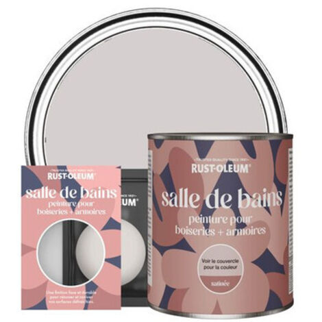 Peinture pour Boiseries & Armoires de Salle de Bains, Finition Satinée - Baboushka