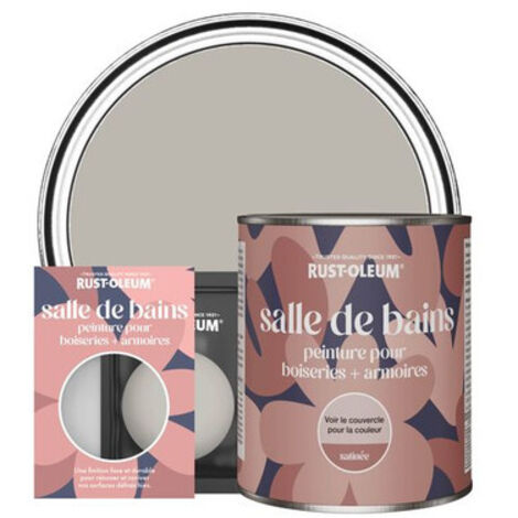 Peinture pour Boiseries & Armoires de Salle de Bains, Finition Satinée - Grenoble