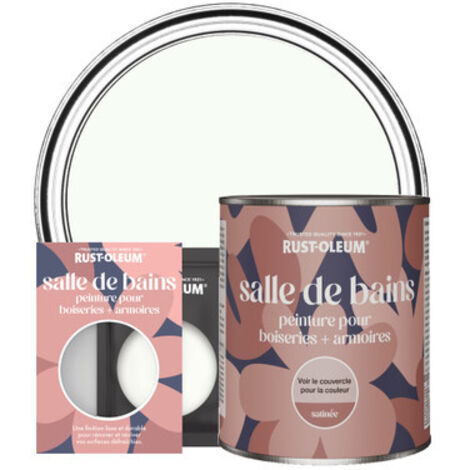 Peinture pour Boiseries & Armoires de Salle de Bains, Finition Satinée - Immobile