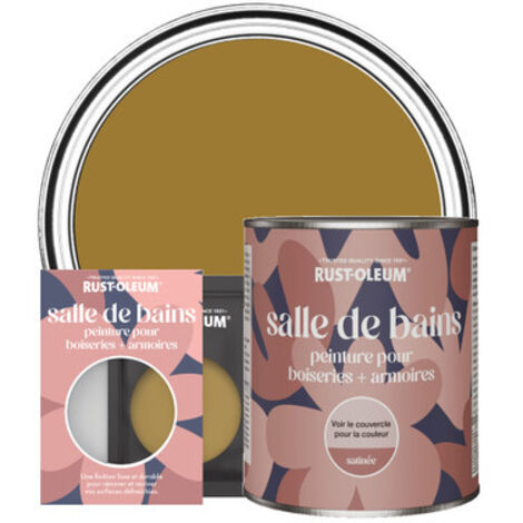 Peinture pour Boiseries & Armoires de Salle de Bains, Finition Satinée - Moisson