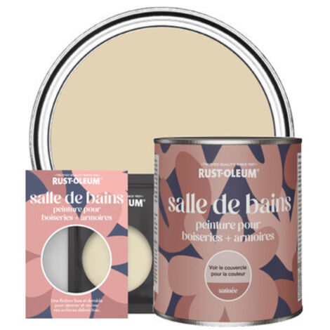 Peinture pour Boiseries & Armoires de Salle de Bains, Finition Satinée - Sandhaven
