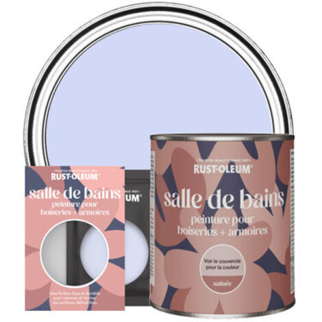 Peinture pour Boiseries & Armoires de Salle de Bains, Finition Satinée - Sirène