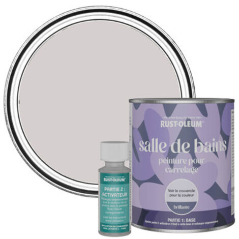 Peinture pour Carrelage de Salle de Bain, Finition Brillante - Baboushka 750ml