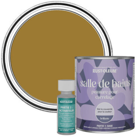 Peinture pour Carrelage de Salle de Bain, Finition Brillante - Moisson 750ml