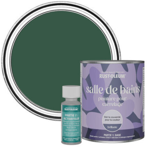 Peinture pour Carrelage de Salle de Bain, Finition Brillante - Pinède 750ml