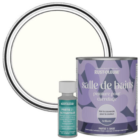 Peinture pour Carrelage de Salle de Bain, Finition Brillante - Sweet Nothing 750ml