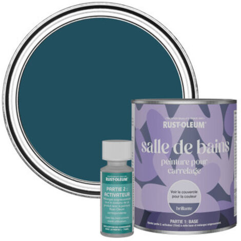 Peinture pour Carrelage de Salle de Bain, Finition Brillante - Uniforme  750ml