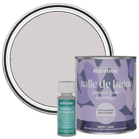 Peinture pour Carrelage de Salle de Bain, Finition Mate - Baboushka 750ml