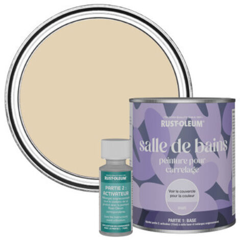 Peinture pour Carrelage de Salle de Bain, Finition Mate - Sandhaven 750ml
