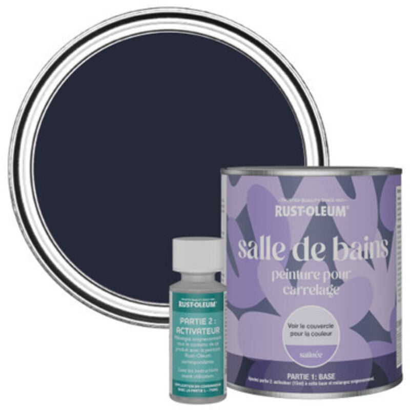 Peinture pour Carrelage de Salle de Bain, Finition Satinée - Odyssée 750ml