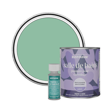 Peinture pour Carrelage de Salle de Bain, Finition Satinée - Wanderlust 750ml