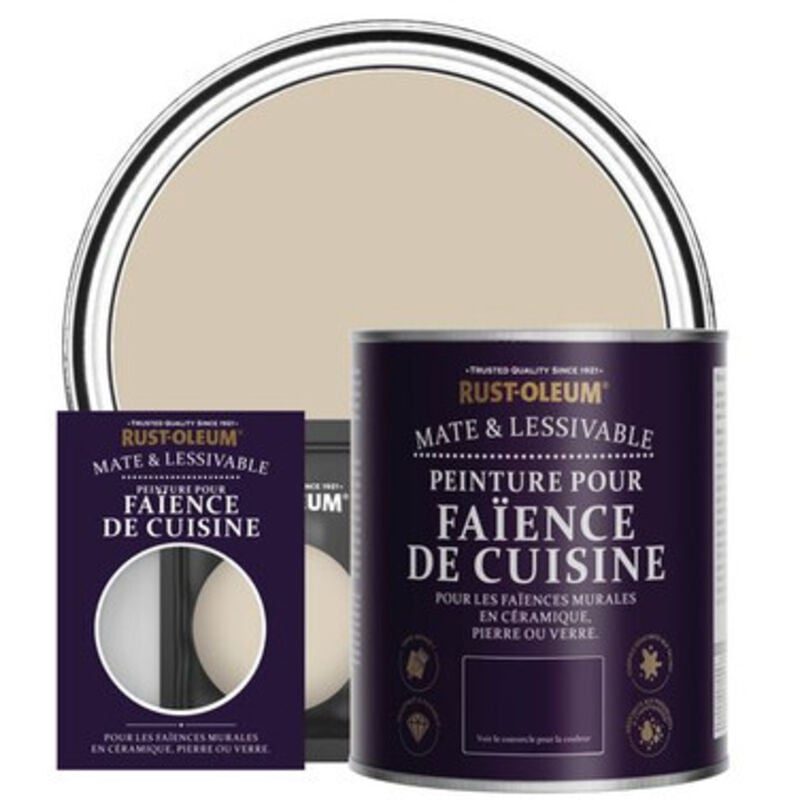 Peinture pour Faïence de Cuisine, Finition Mate - Caramel