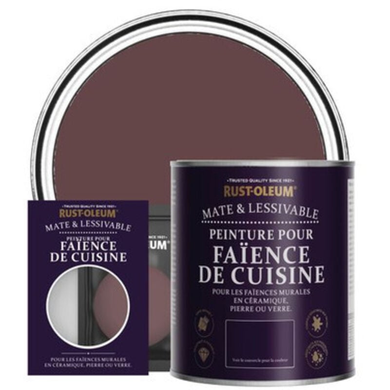 Peinture pour Faïence de Cuisine, Finition Mate - Mûre