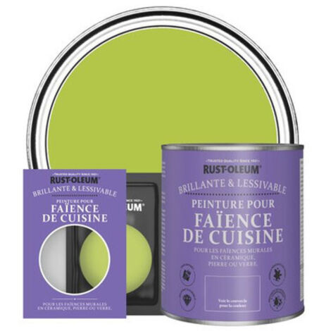 Peinture pour Faïence de Cuisine, Finition Brillante - Citron Vert